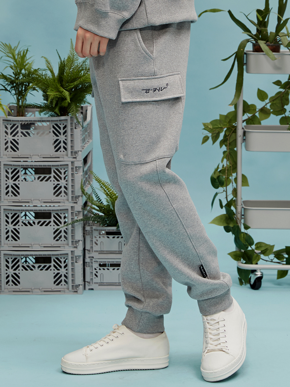 RC pocket jogger pants (gray)
