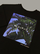 black replay campaign 1/2 tee (green)